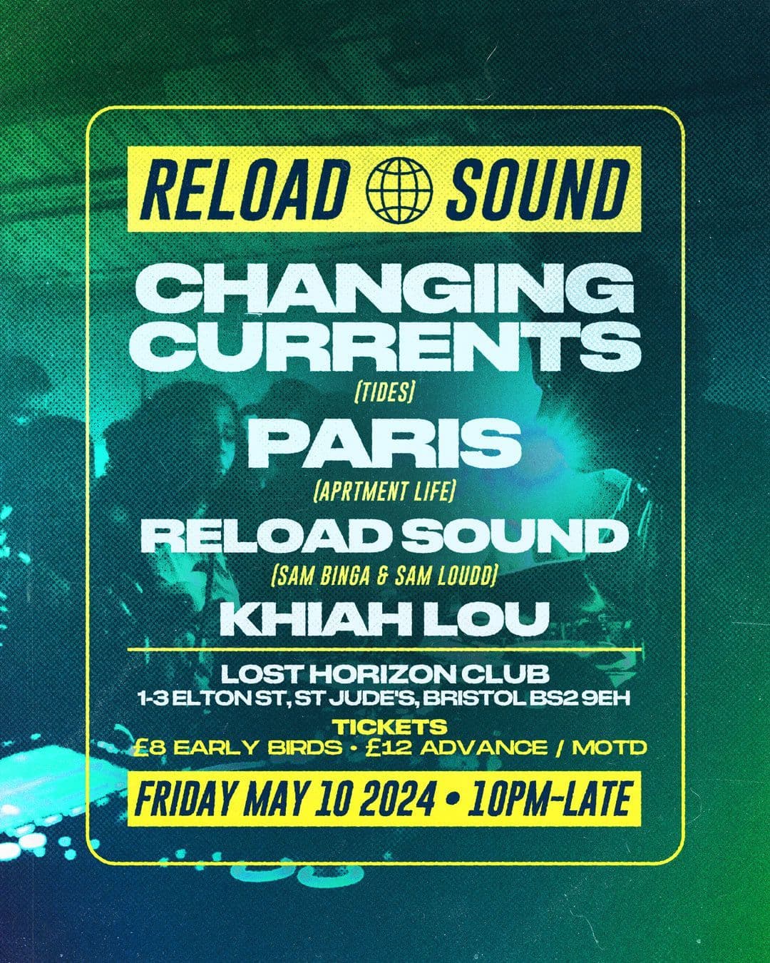 Reload Sound Presents 003... Changing Currents, Parismatiq (Aprtment Life)