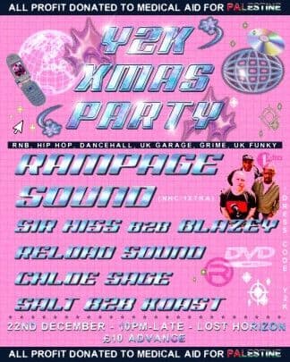 Y2K Xmas Party with Rampage Sound
